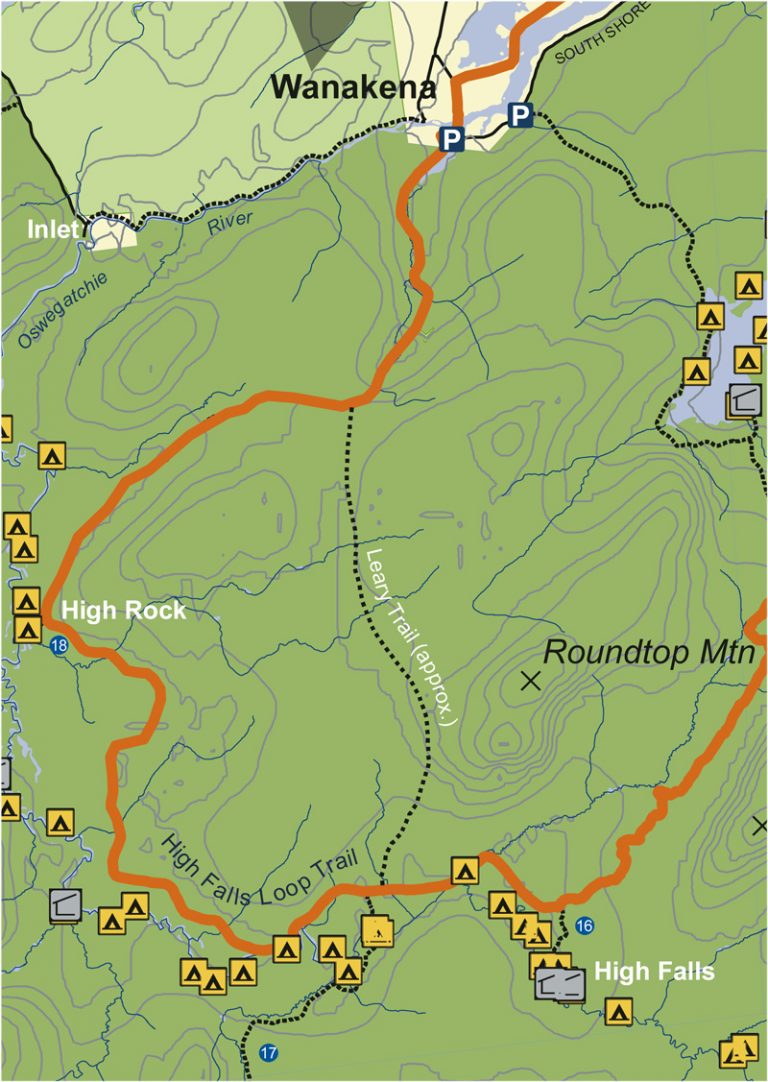 High Falls Loop Cranberry Lake 50